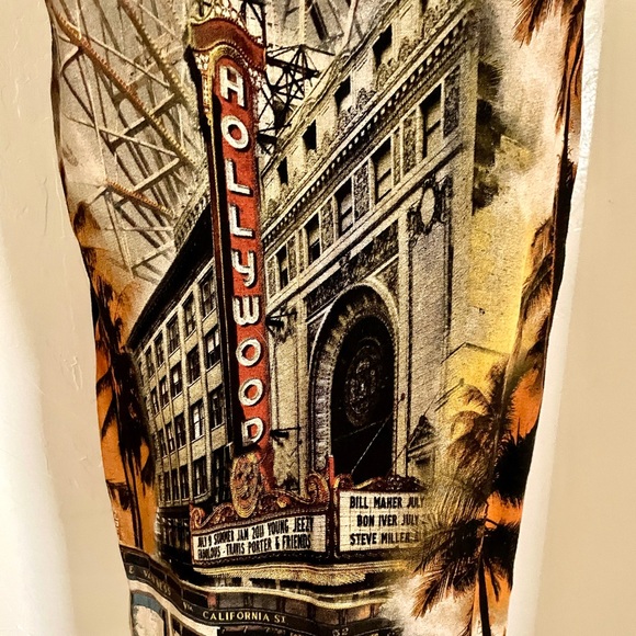 NWOT Unique HOLLYWOOD Wearable Art Retro WIGGLE Pencil SKIRT Size Small - Picture 9 of 9